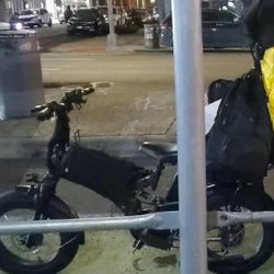 THEY STOLEN MY BIKE. 