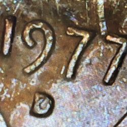 1977 D Penny 