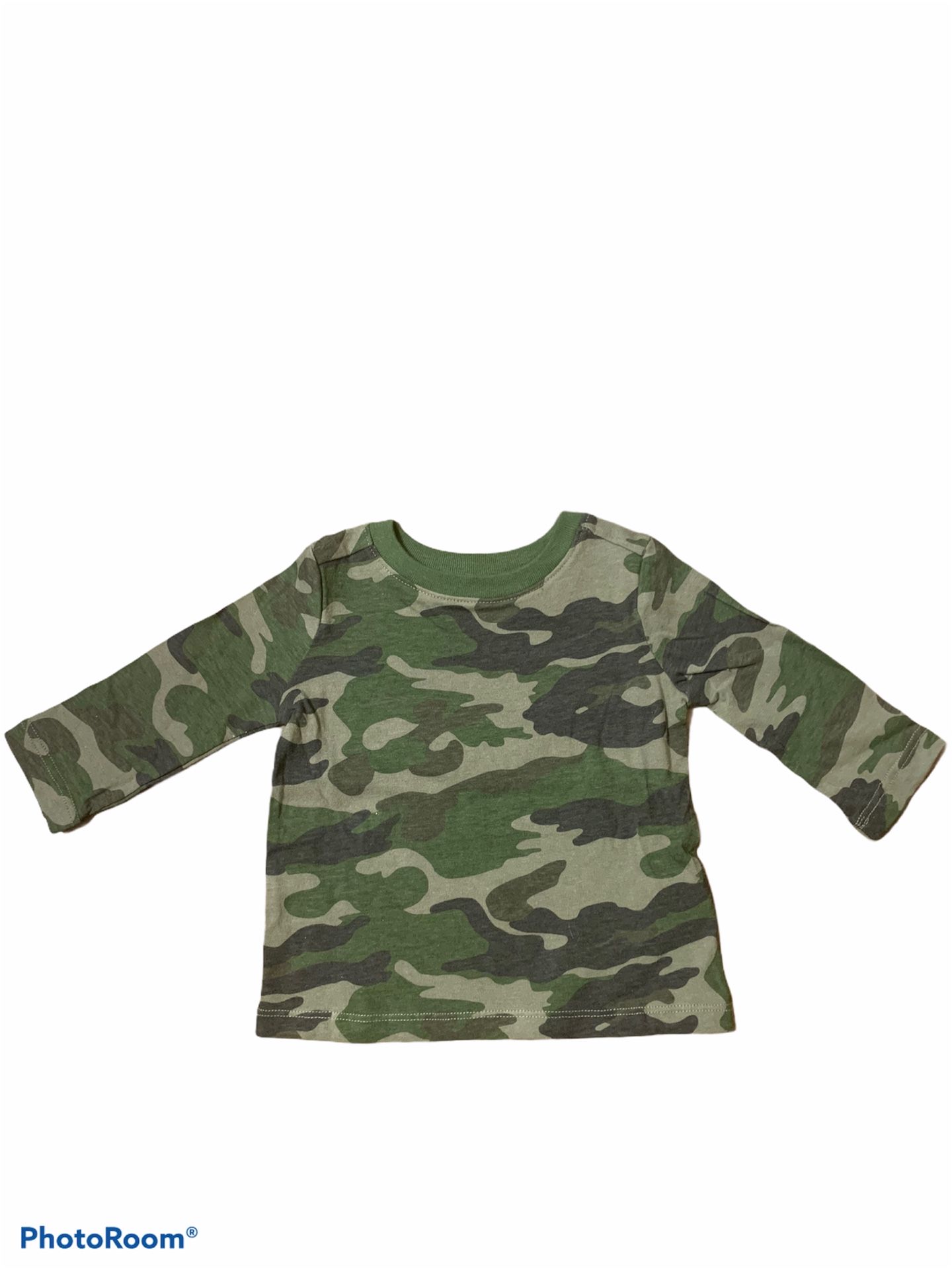 Camo Old Navy Long Sleeve Baby Shirt NWT