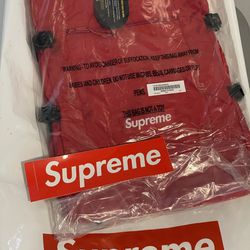 Supreme Tote Backpack Red Royal Box Logo (New) 2019 (100% Authentic) Ships Fast!