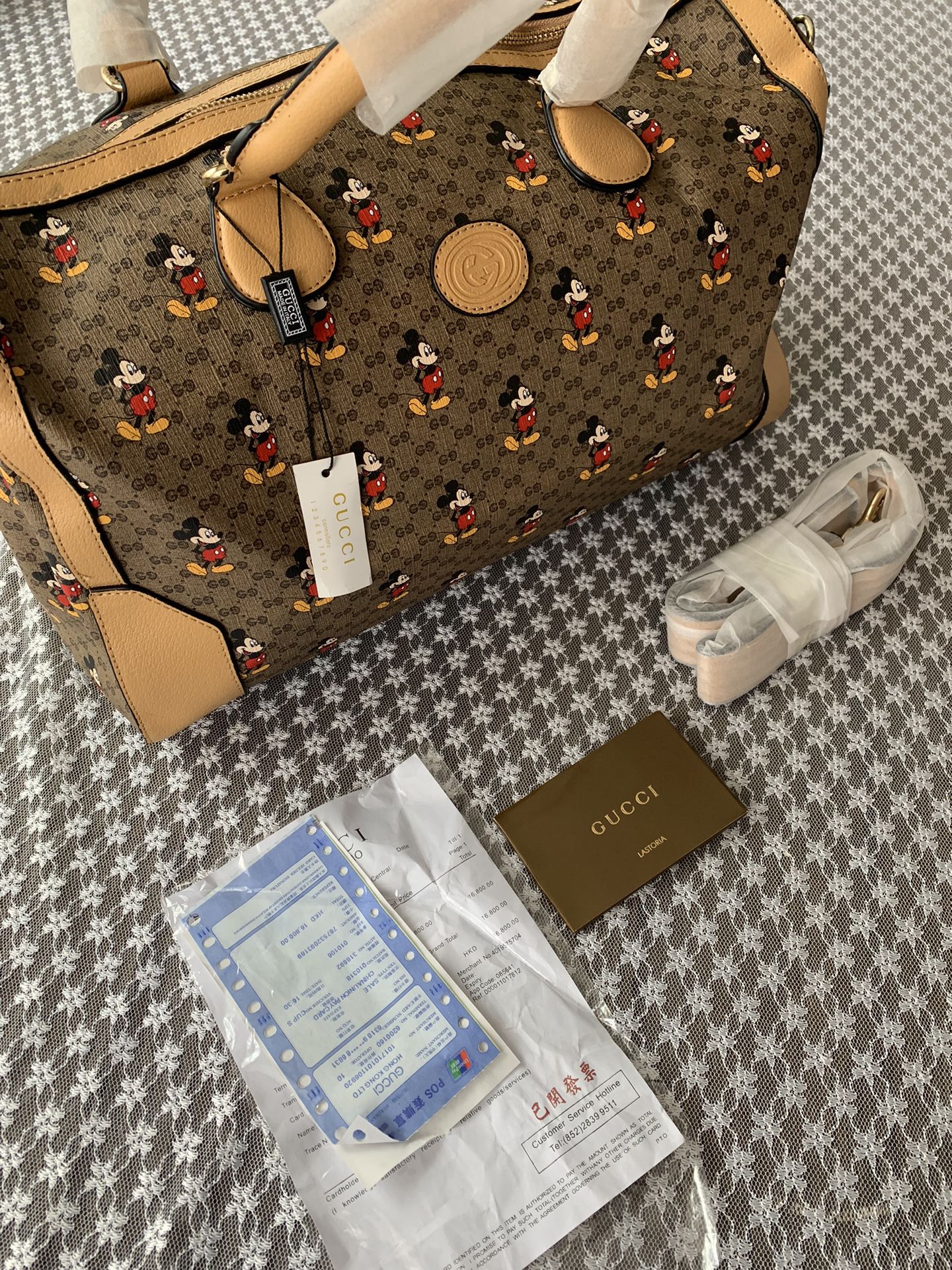 Gucci x Disney Limited Edition Mickey Mouse Duffle