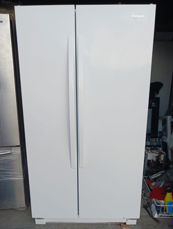 Whirlpool Side By Side White Fridge
