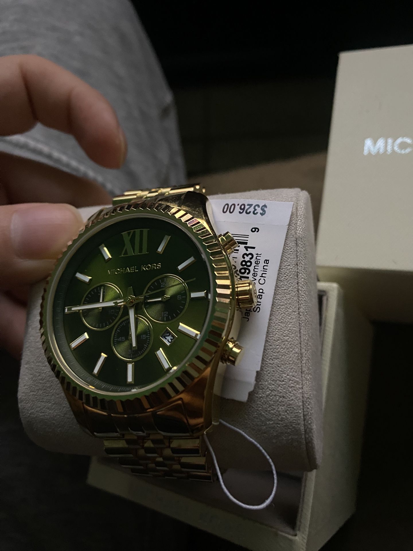 Michael Kors Men’s Gold Watch