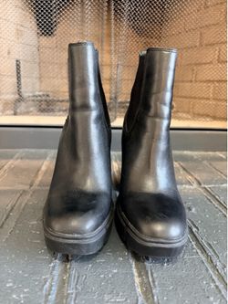 Steve Madden chunky heel boots