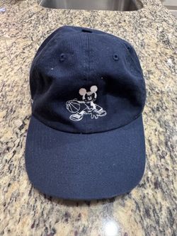 adidas Disney Mickey Mouse Basketball Dad Hat Navy Adjustable