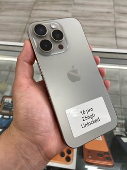 iPhone 16 Pro Unlocked ✅ Cash or $50 Down Payment, With Approval