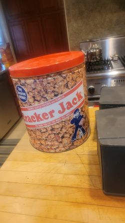 Cracker Jacks Metal Tin
