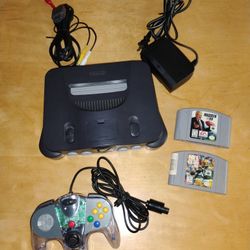 Nintendo 64 Gaming Console Game Collection Controller N64 Games 