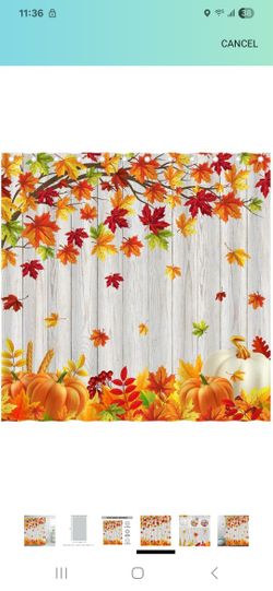 Fall Shower Curtain