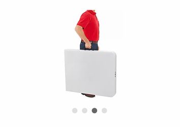 6 ft fold in half table