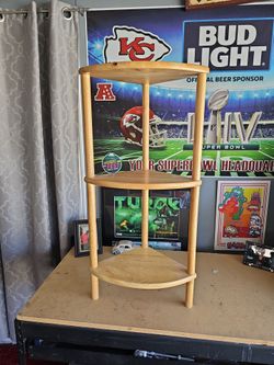 3 tier corner shelf