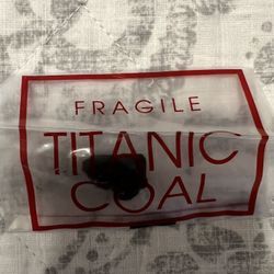 TITANIC AUTHENTIC COAL 