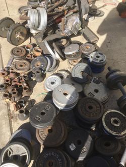 500lbs weights $1.25/lb select weights