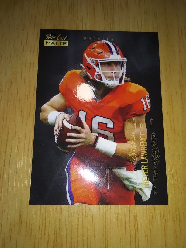 Trevor Lawrence Wild Card Matte