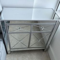 Mirrored Nightstands 