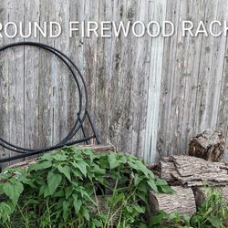 • Round Firewood Rack