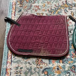 English Pleasure Riding Saddle Pads