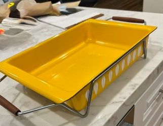 Catherineholm enamelware Lasagne pan