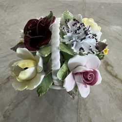 Royal Doulton Bone China Flower Basket