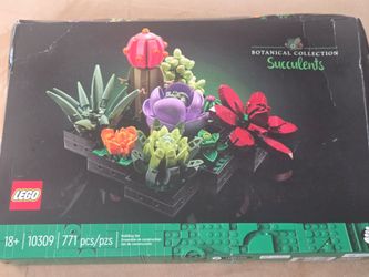 LEGO Botanicals Succulents - Artificial Indoor Plant Building Set 10309