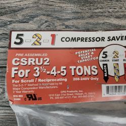 5-2-1 Compressor Saver