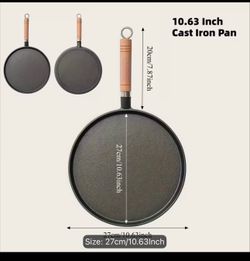 Cast iron pan