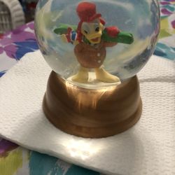 Donald Duck First Limited Edition N E Crystal Disney Snow Globe