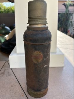 Vintage Stanley Super Vac Bottle with Cork and Lid