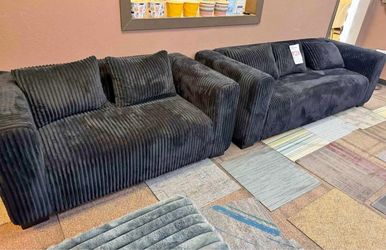 Brand new modern sofa and loveseat