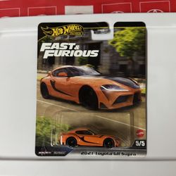 2021 Toyota GR Supra - Hot Wheels Premium