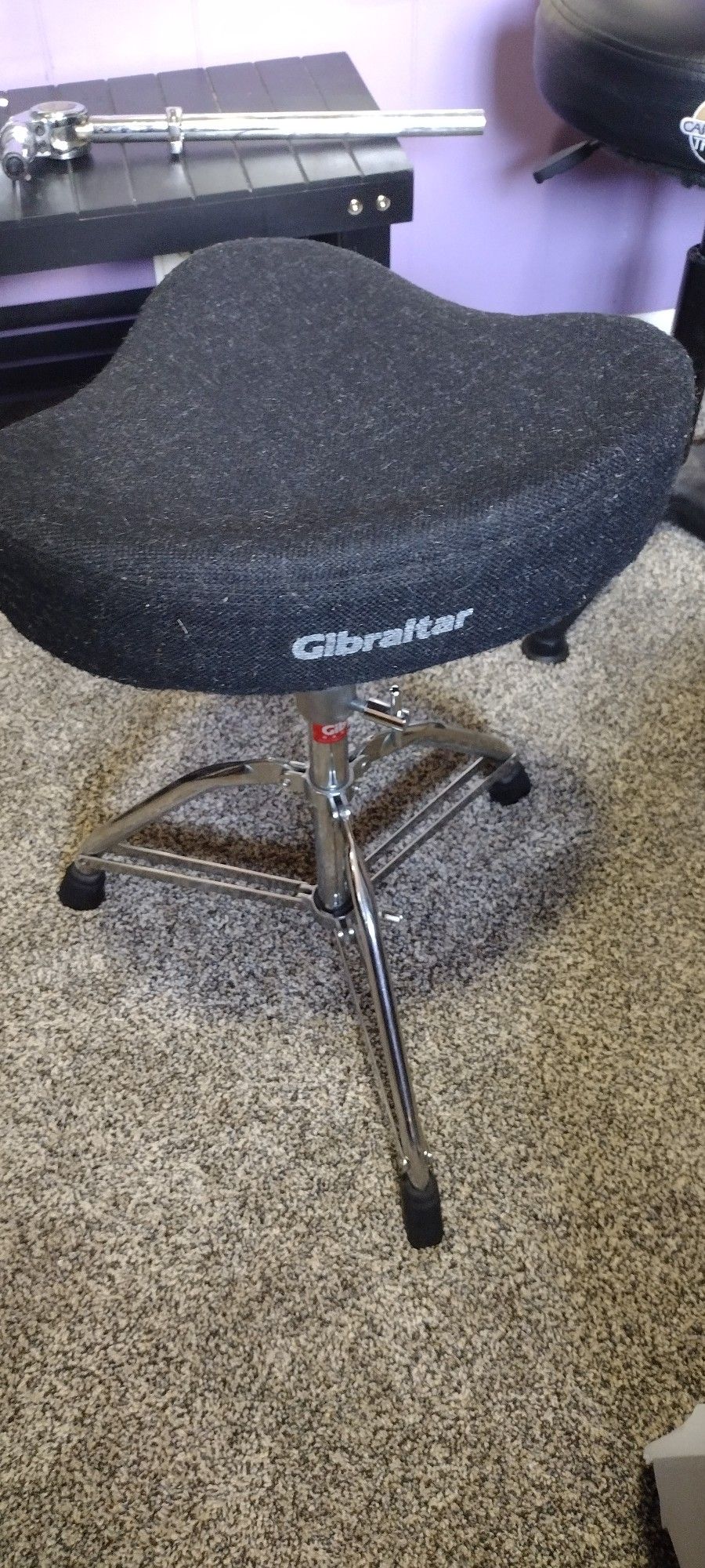 Gibraltar Drum Throne Bicycle Seat Style