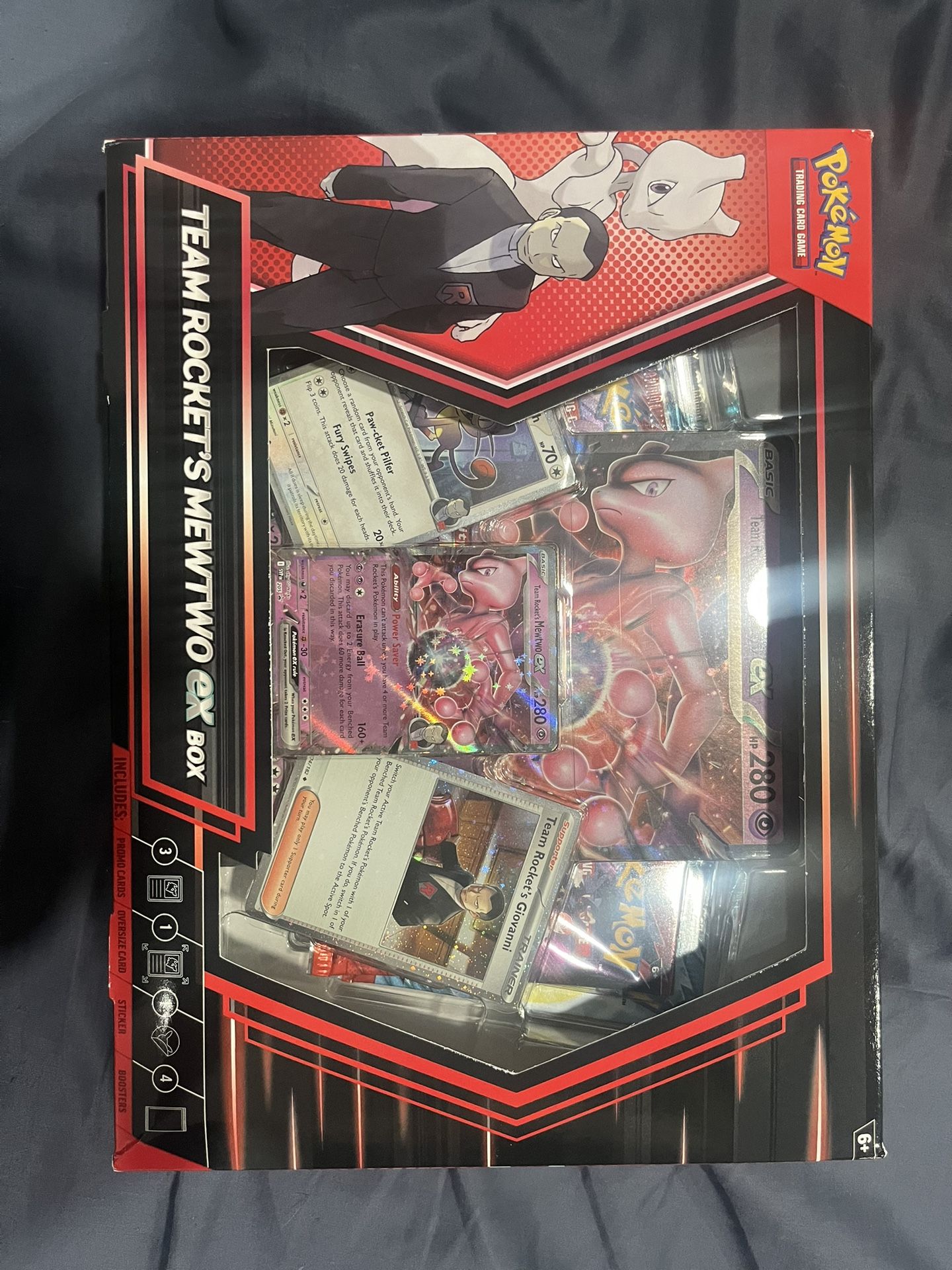 Pokemon Mewtwo Ex Box