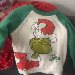 Grinch Christmas Sweater Size 6