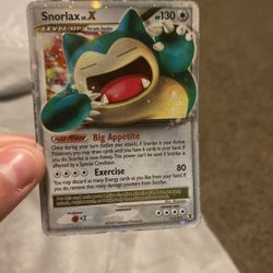 Snorlax Lvl.X Pokemon rising rivals 