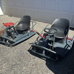 2 Razor Crazy Cart XL