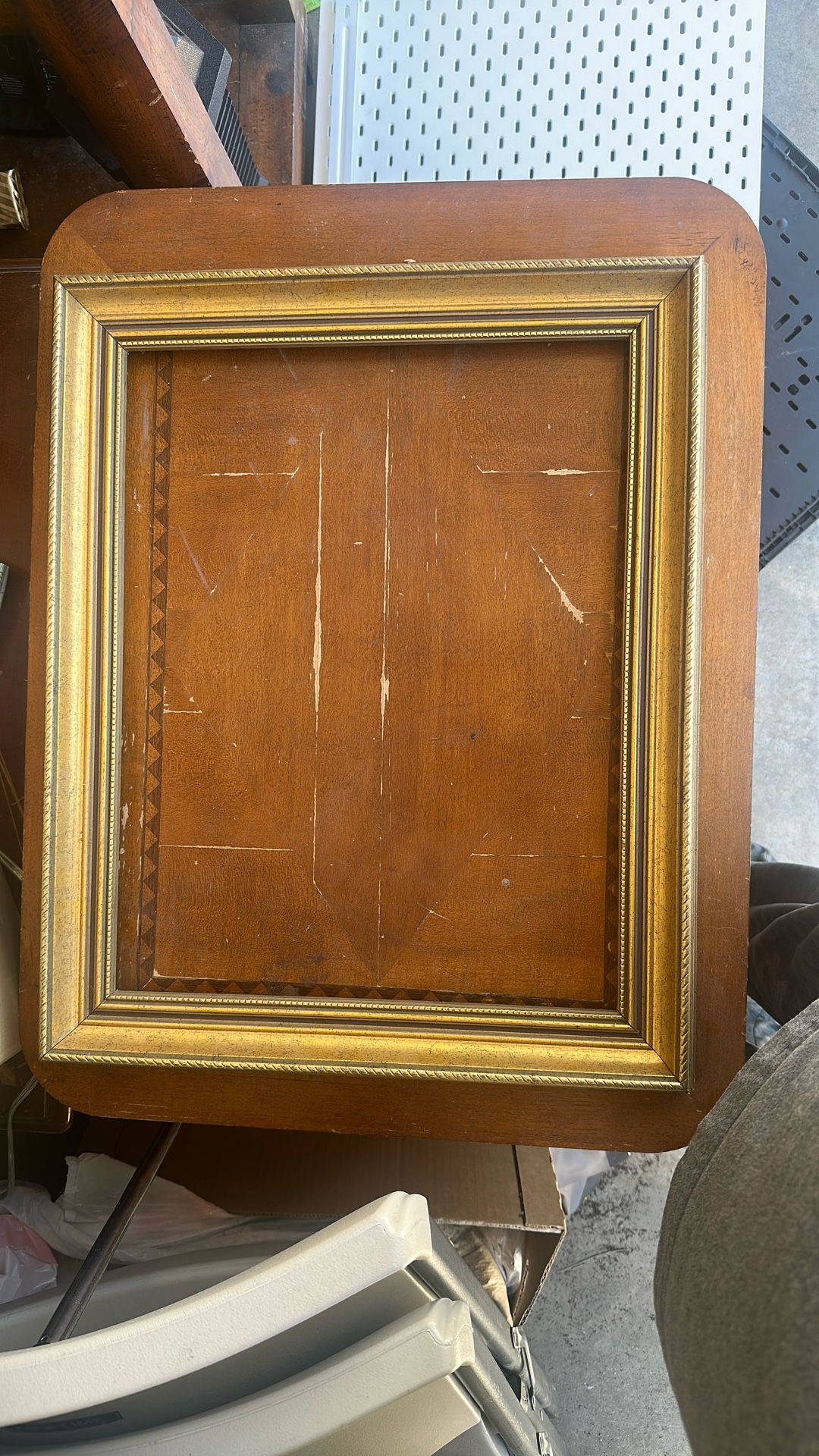 Vintage Wood Frame – No Glass or Backing