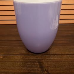 Light Purple Acrylic Plastic Trash Bin