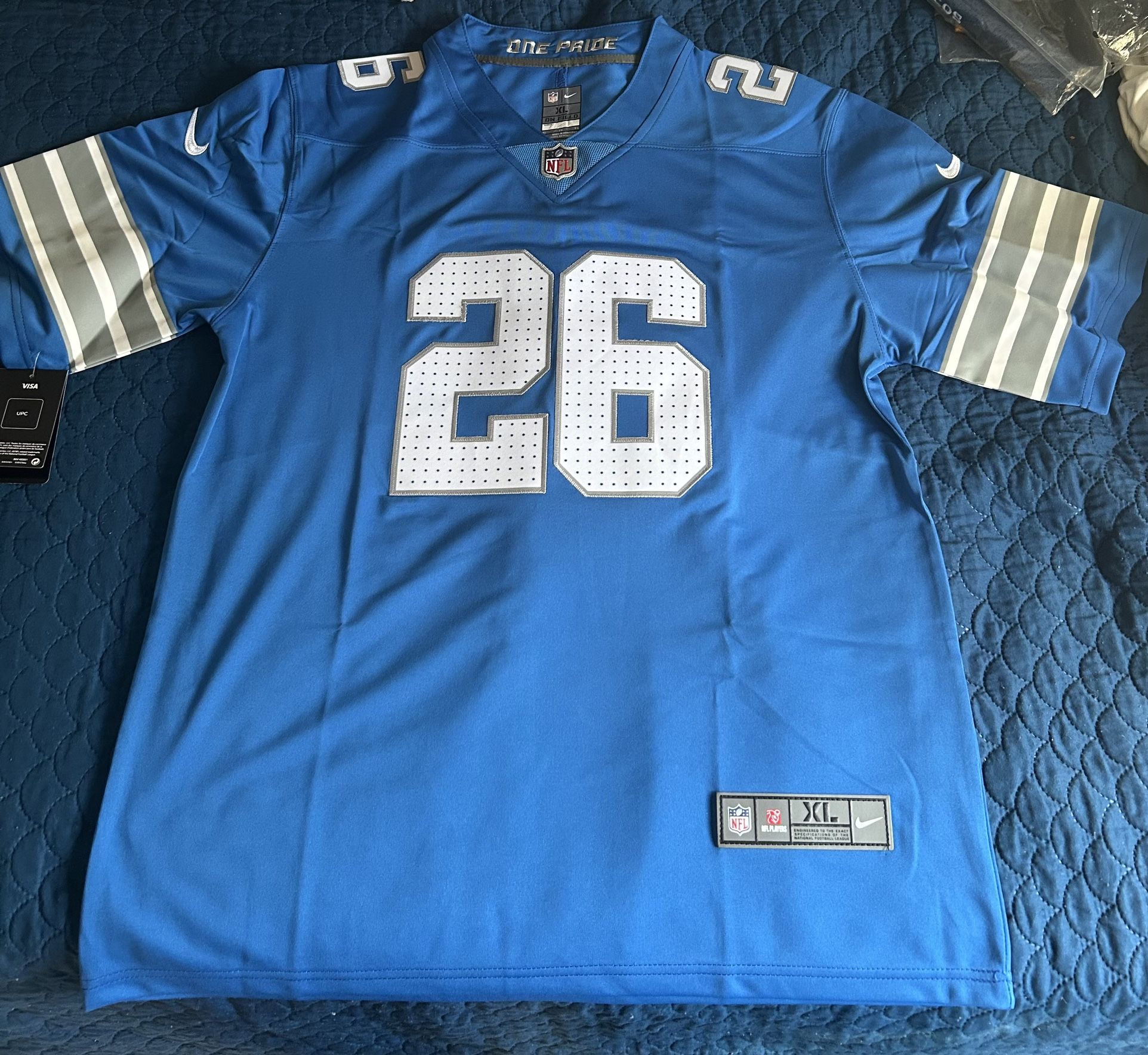 Detroit Lions Gibbs Jersey