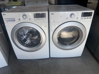 LG Washer and gas dryer working 3 Month Warranty we Deliver