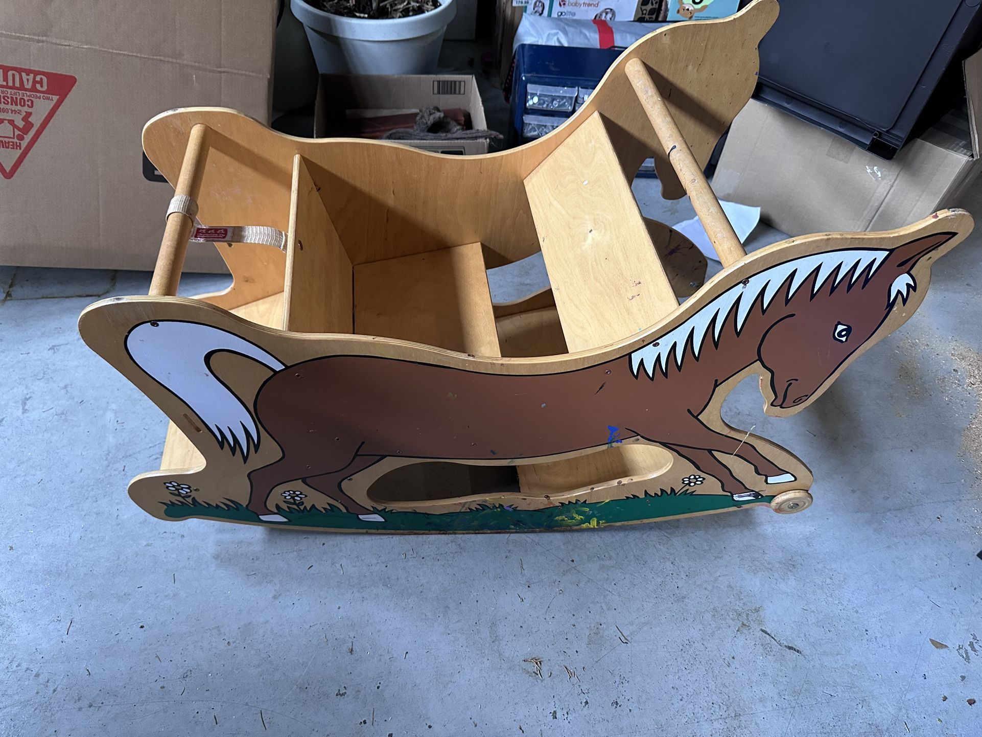 Kids Rocking Horse / Workstation