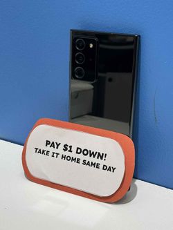 Samsung Galaxy Note 20 Ultra 5G - Pay $1 DOWN AVAILABLE - NO CREDIT NEEDED