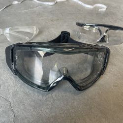 Safety Goggles and Glasses!