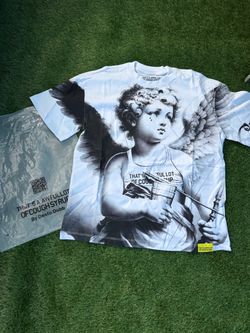 Brand New That's A Awful Lot Of Cough Syrup Cupid Graphic Tee - White⁠