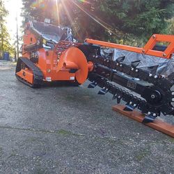 Trencher Skid Steer -Unused 2025 Model Zero Hours 