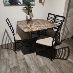 Dining Table 4 Chairs