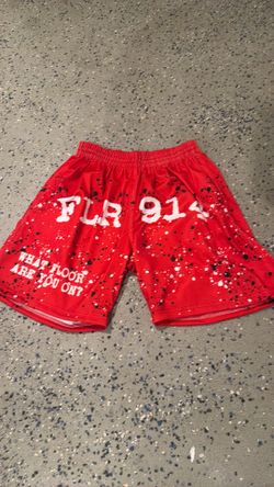 FLOOR 914 PAINT SPLATTER RED/BLK/WHITE