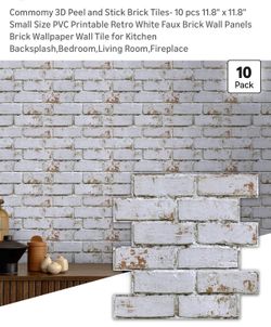 3D Backsplash Peel and Stick tiles