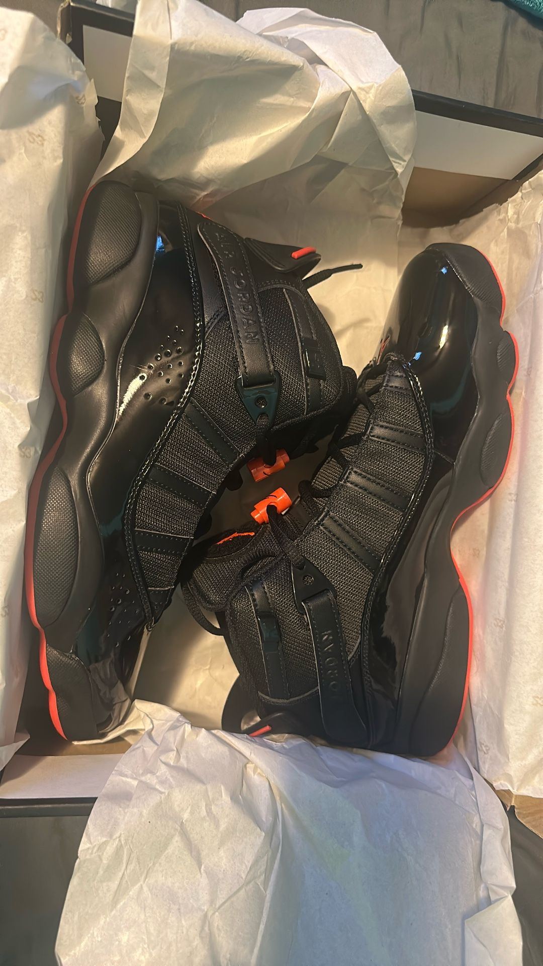 Jordan 6 Rings Infared 23 Black Noir