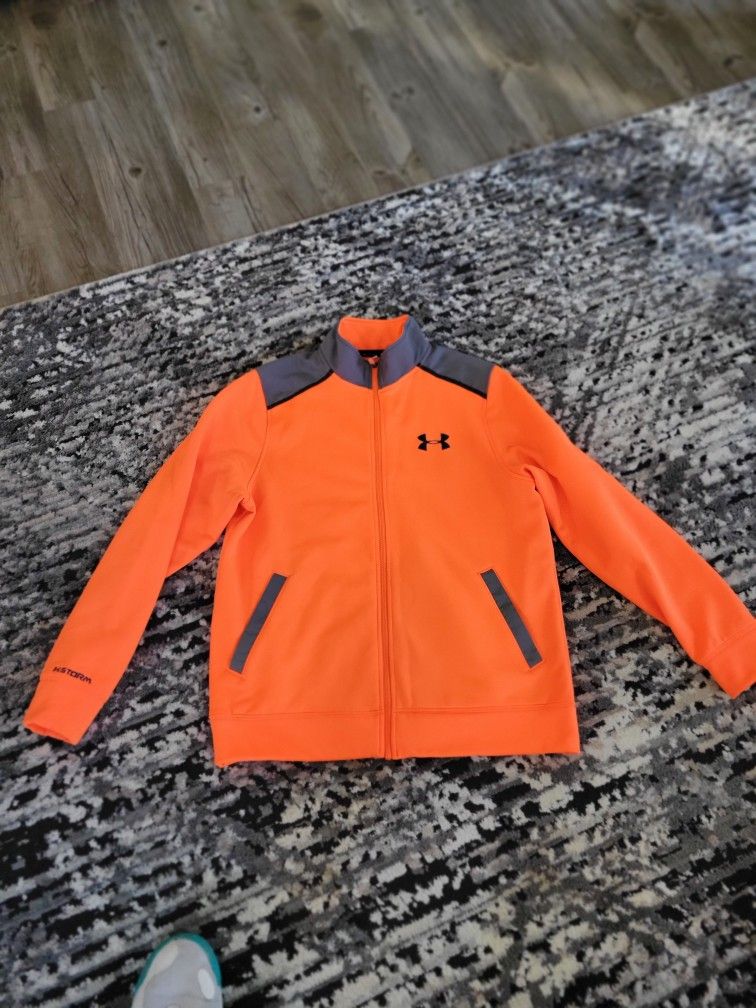 Mens Large UNDER ARMOUR STORM HGH VIZ JACKET