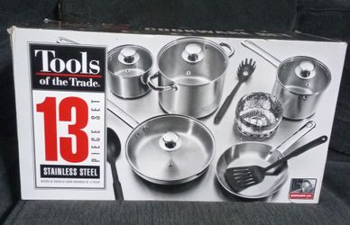 Tools of the trade 13 stainless steel cookware